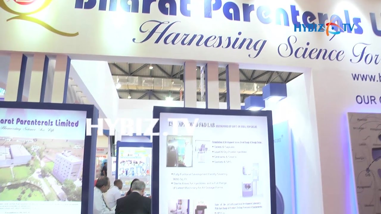 Bharat Parenterals | IPHEX 2017 Pharma and Health Care Exhibition Hyderabad | hybiz