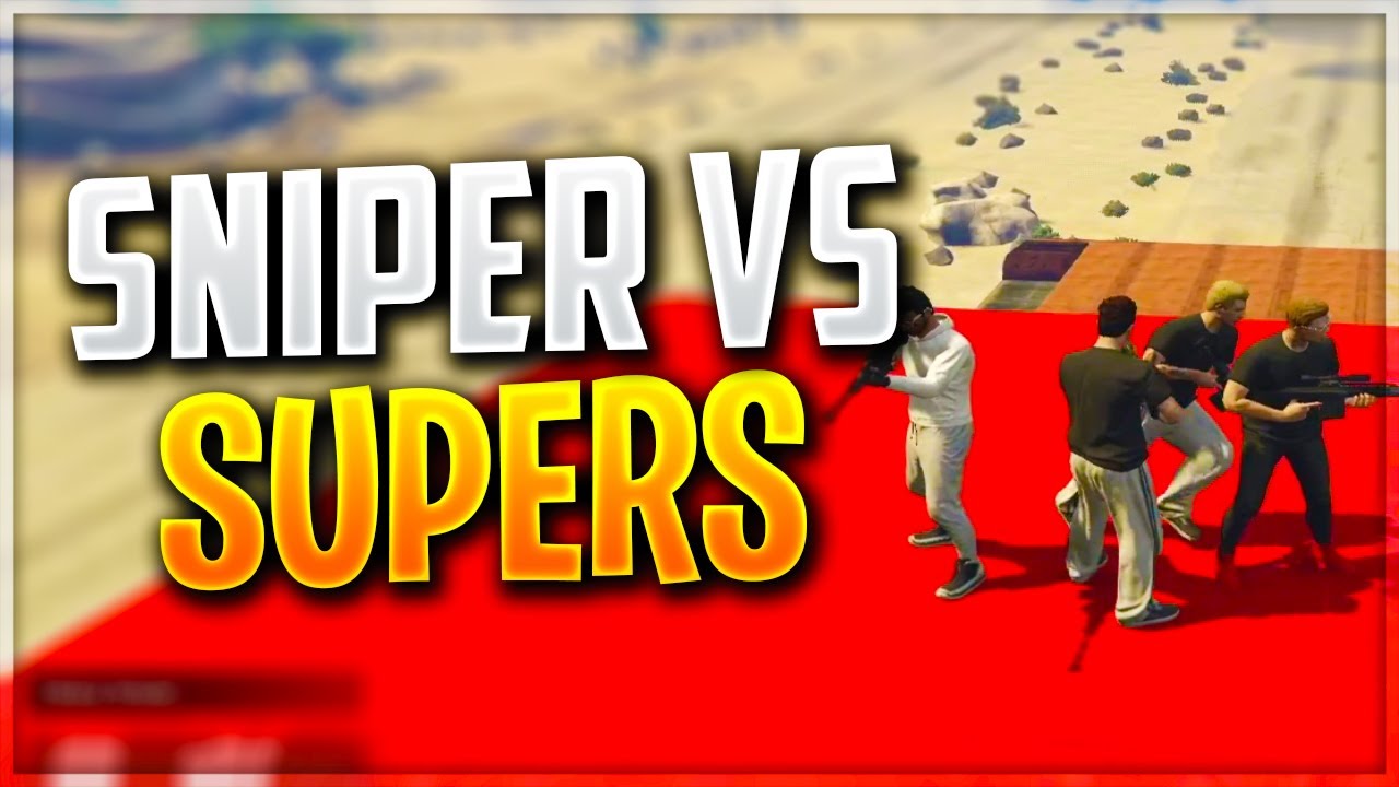 GTA5 EPIC! RPG VS INSURGENT & SNIPER VS SUPER!
