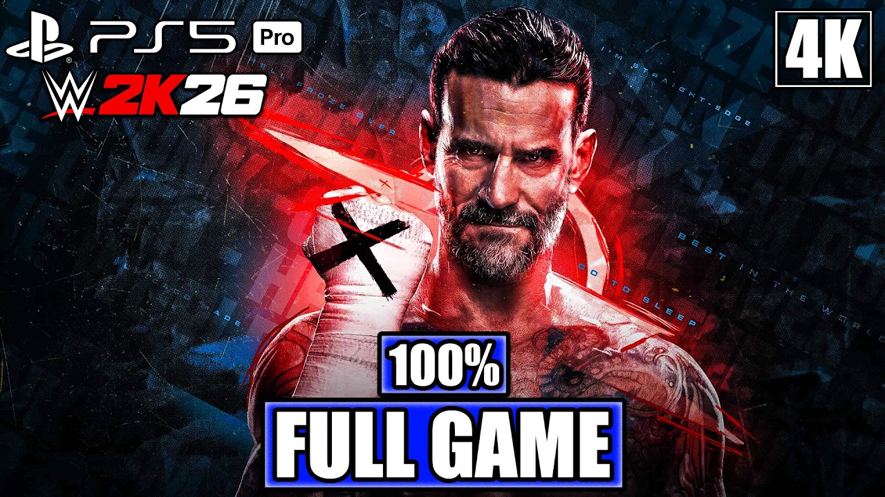 WWE 2K26 Showcase Gameplay Walkthrough FULL GAME 100% [4K 60FPS PS5 PRO] - No Commentary
