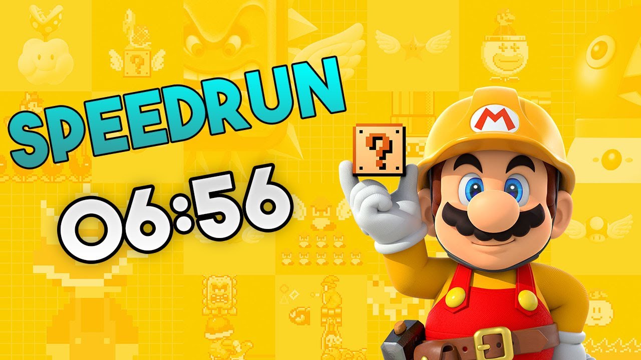 Speedrun Super Mario Maker 2 Invitational Courses - 6:56