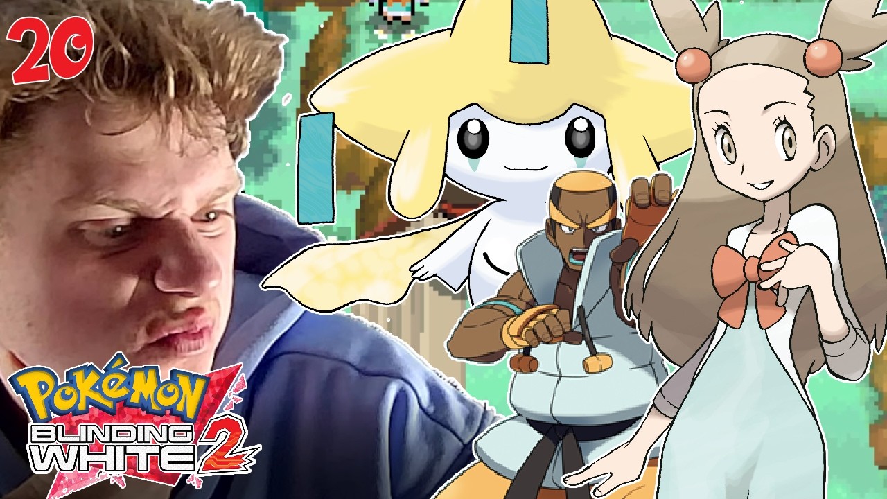 🤫DER GEISTERTURM & KAMPF GEGEN JASMIN UND EUGEN😯 - Pokémon Blinding White 2 Nuzlocke [20]