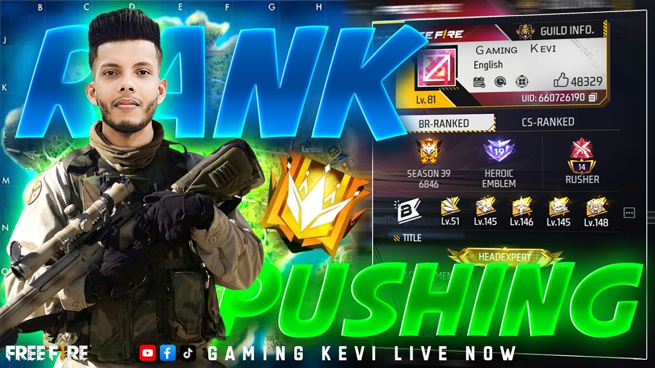 අයියා on dutty 🔴 Free Fire Live