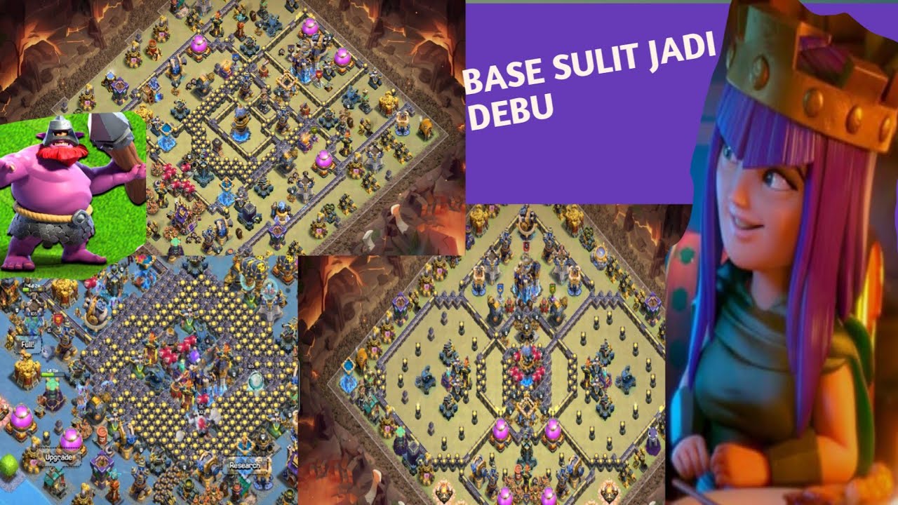 TEKNIK RAHASIA BIAR BASE SULIT JADI DEBU! 💥 CLASH OF CLANS INDONESIA