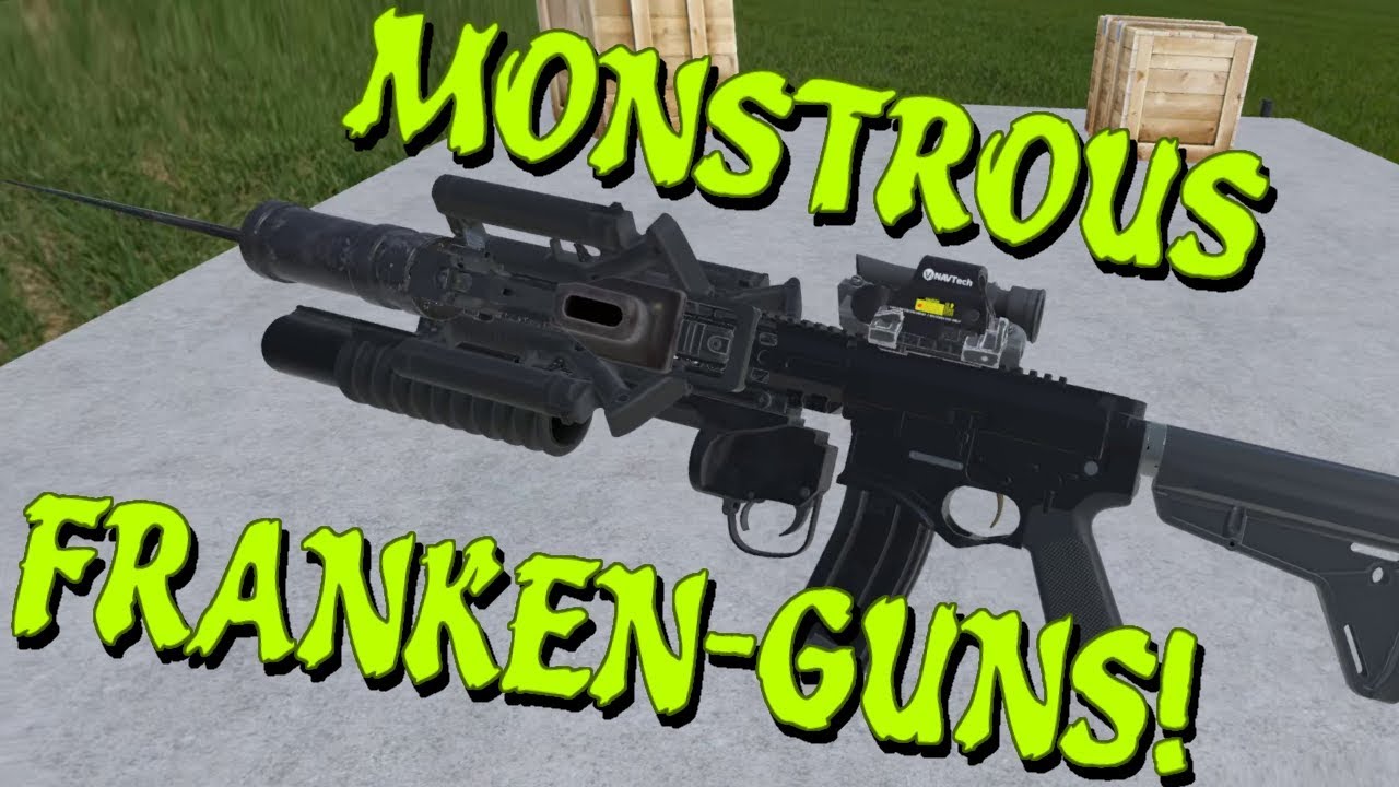 H3VR Update 76 Showcase [Pt.1] Under-barrel Launchers, Bayonets & MORE! (VR gameplay, no commentary)