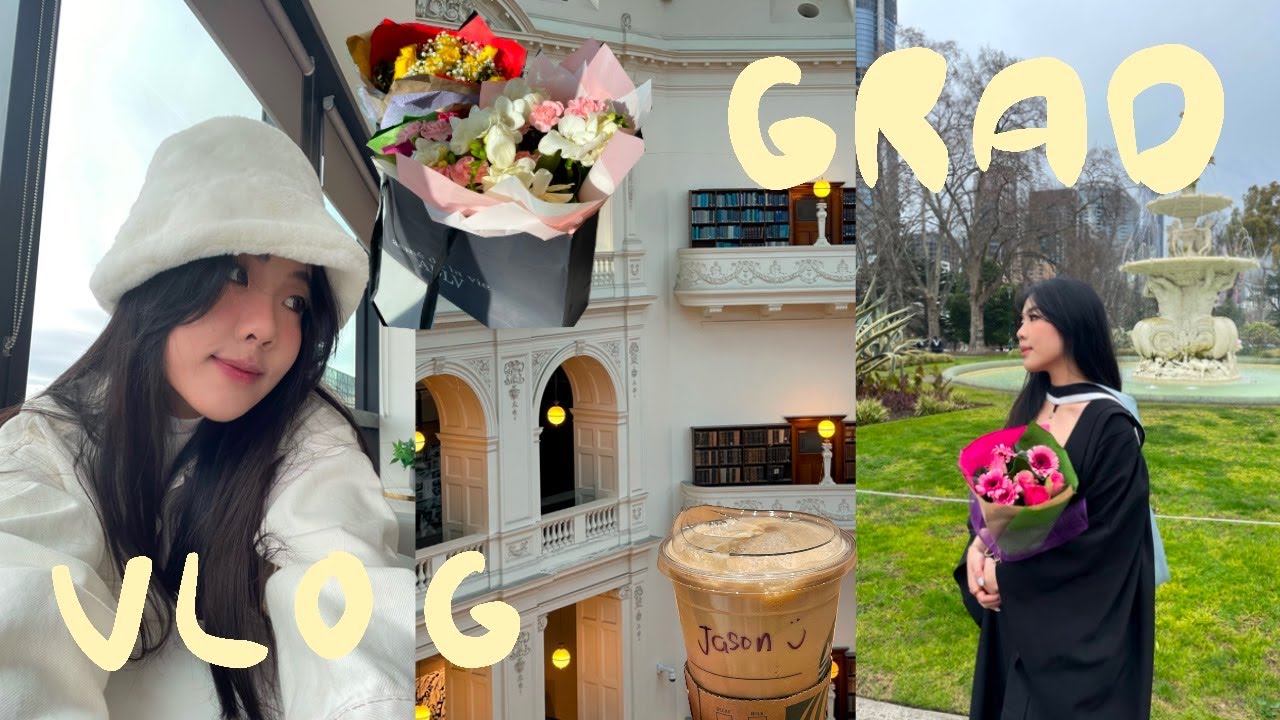 unimelb graduation vlog! 🎓 finally getting a ceremony for my bachelor's degree