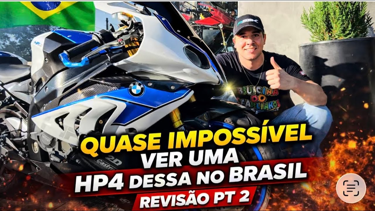 “BMW HP4 com APENAS 4.000 km 😱 A MAIS ZERO DO BRASIL?”