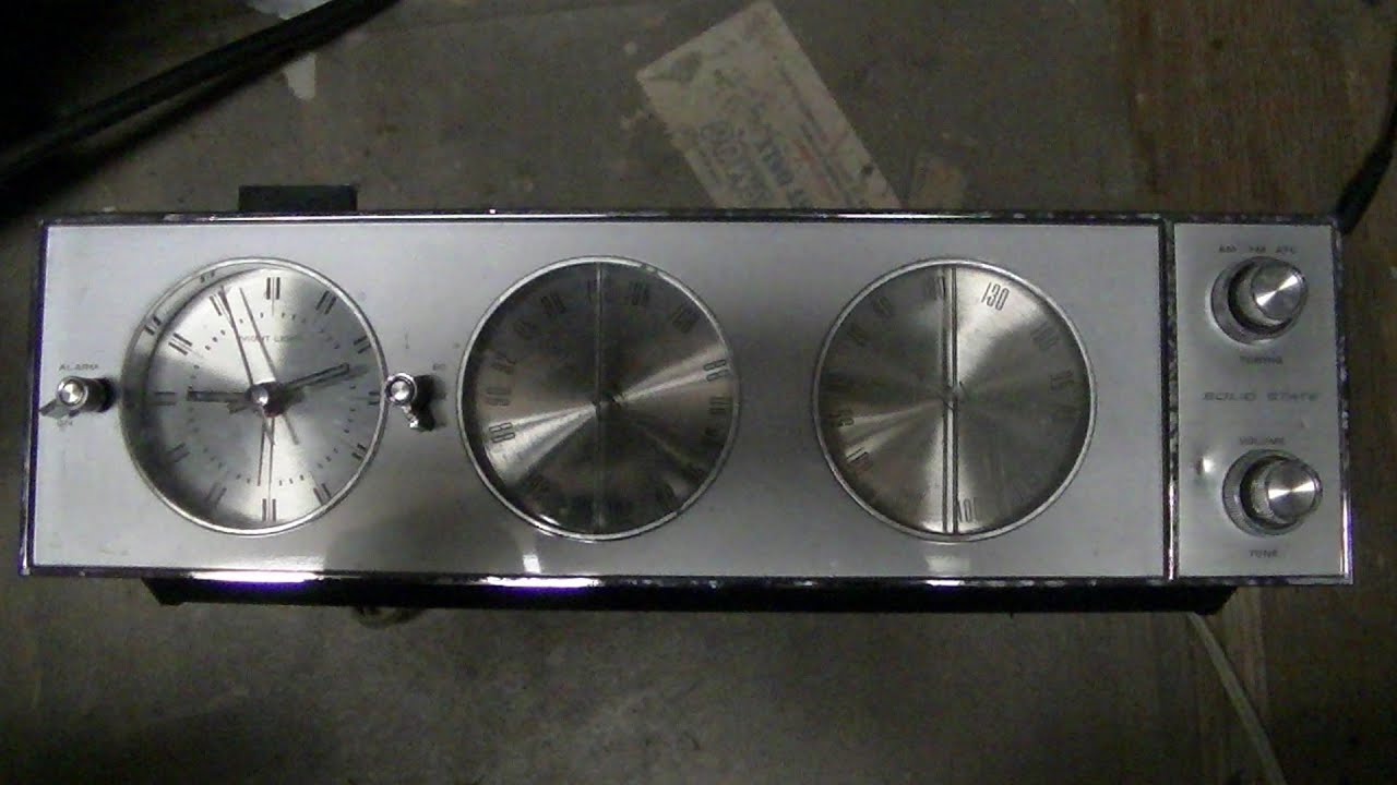 RCA AM FM Clock Radio Repair