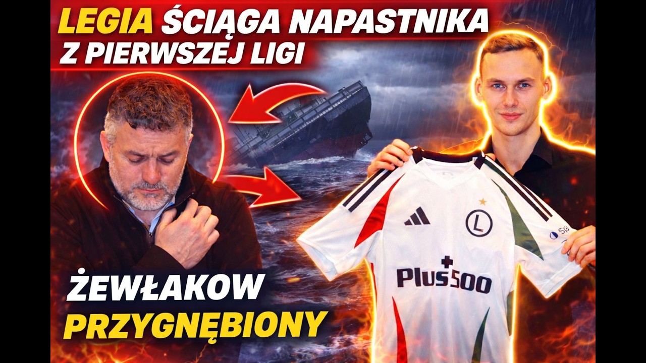 Legia Warszawa w 1 lidze? Czy Marek Papszun wyciągnie drużynę z kryzysu?