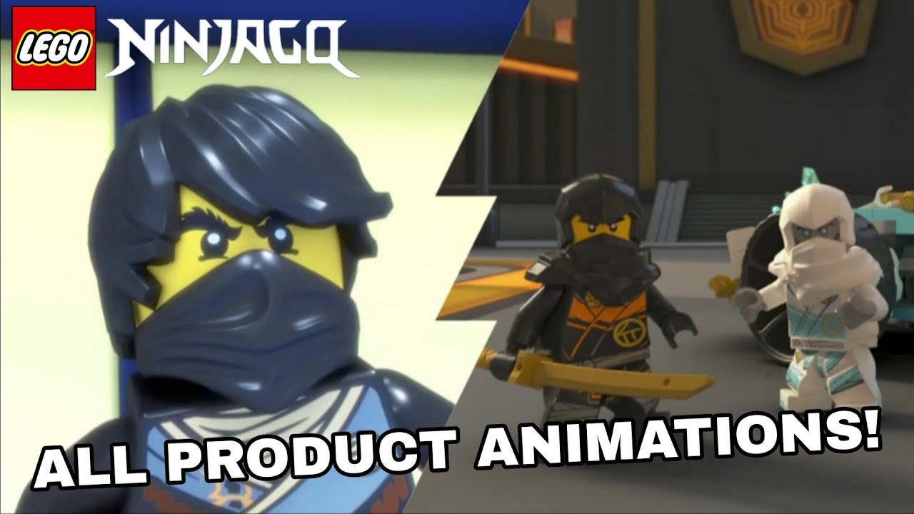 LEGO NINJAGO | ALL PRODUCT ANIMATIONS | 2014 - 2023