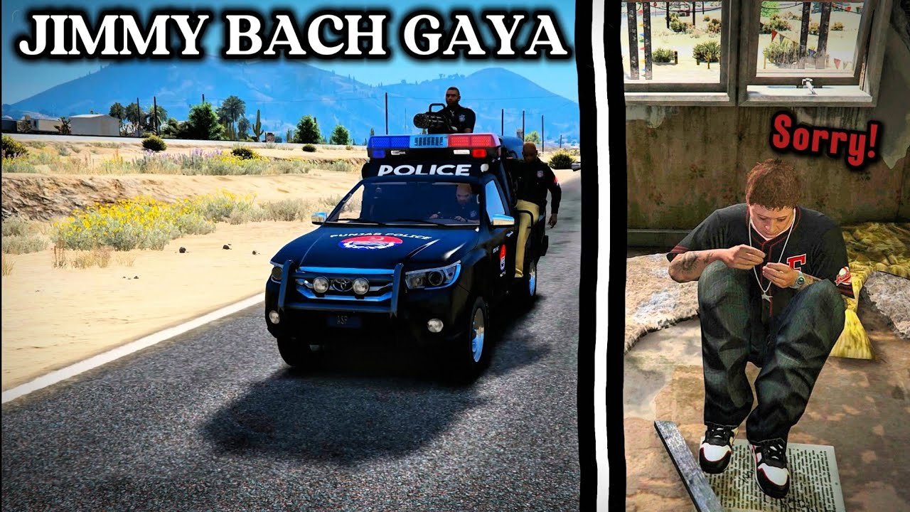 MICHEL GAYA JIMMY KO BACHANA || HAJI SAAB KA SATH || USTAD THE GAMER
