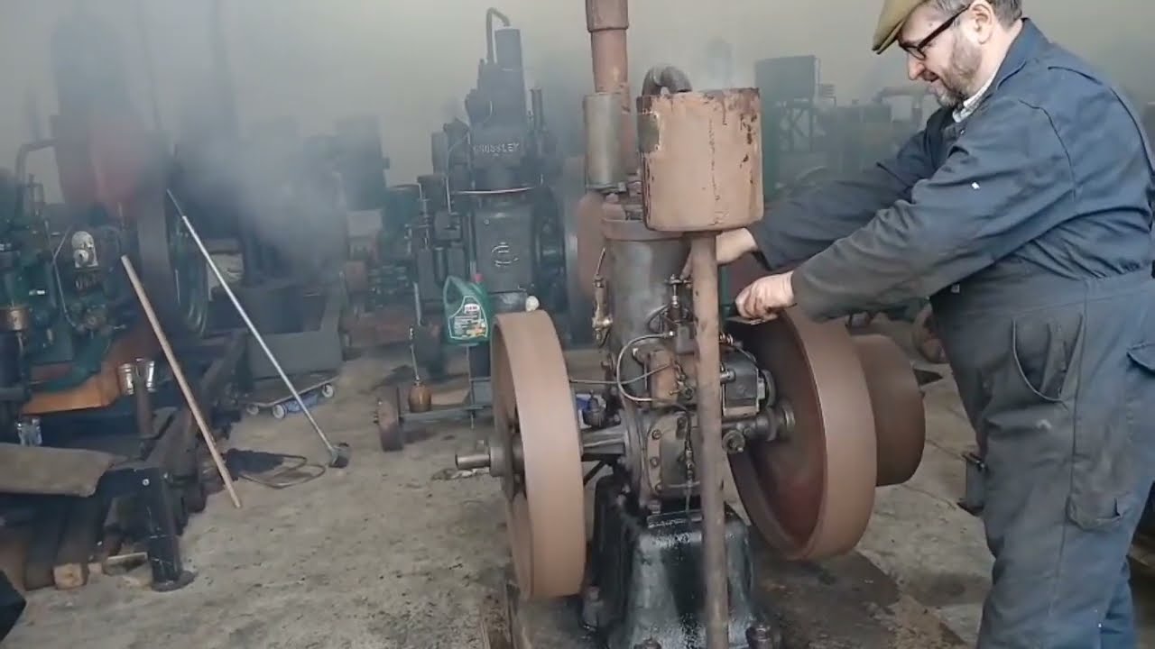 Inver Engine two stroke first run in 50 years!