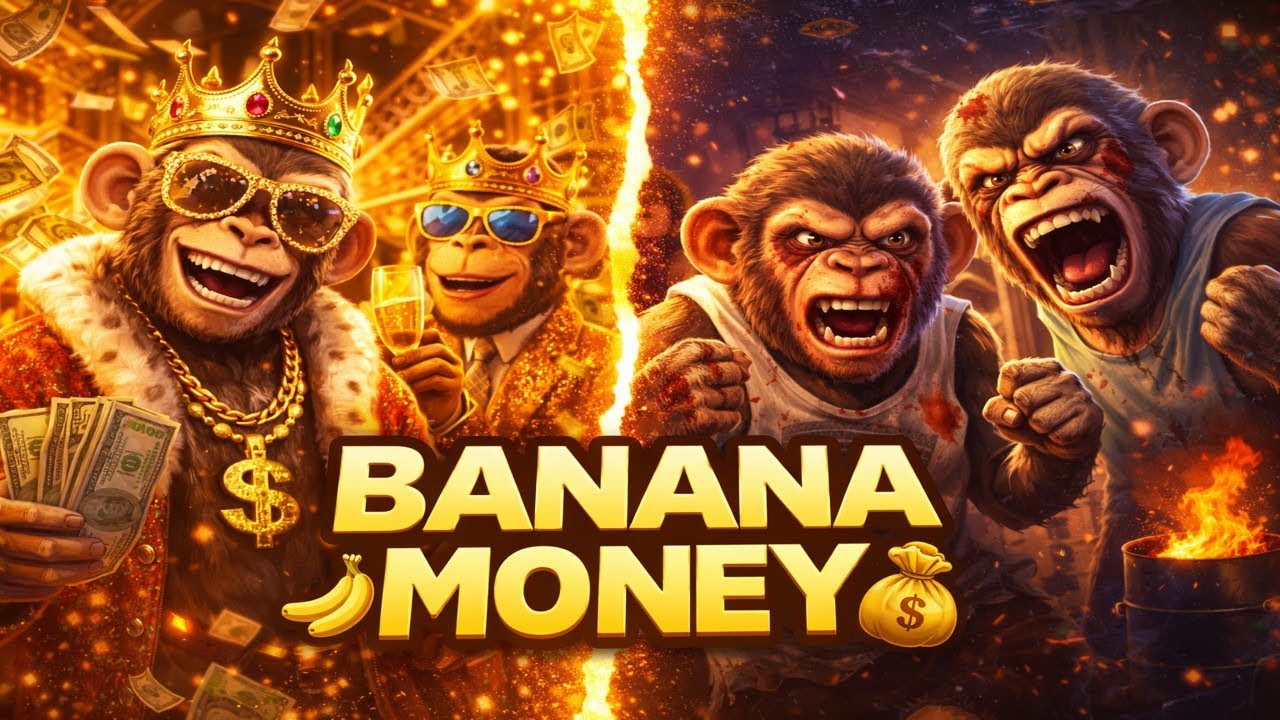 Rich vs Poor Monkeys 🐒🔥 EDM Battle in the Gold