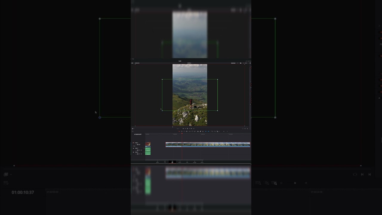 Как сделать зум анимацию dynamic zoom в davinci resolve? ДАВИНЧИ ДЛЯ НОВИЧКОВ #davinciresolve