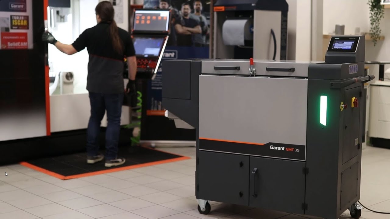 Optimisez vos processus de finition grâce à la machine de Tribofinition GARANT GMT35