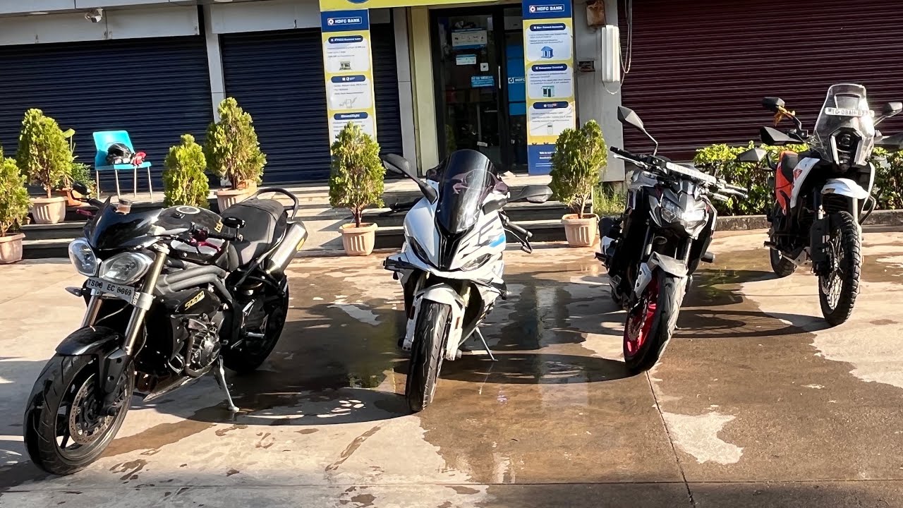 Sunday Morning Ride: #z900, #S1000RR, # SpeedTriple & #Duke390Adventure! 