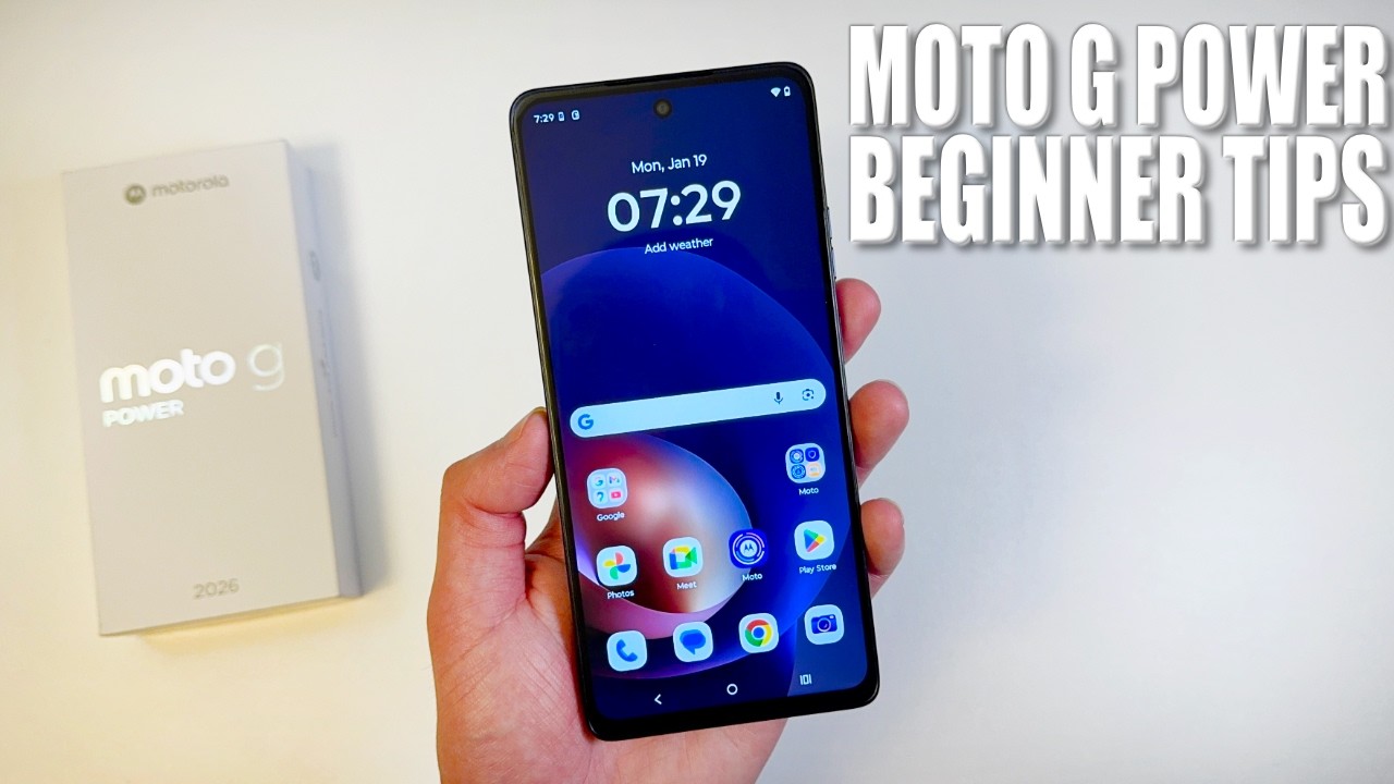 Motorola Moto G Power 2026 - Beginner's Guide