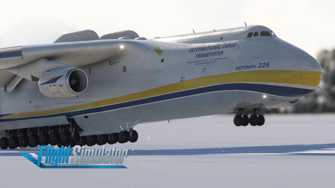 Extreme Winter in Russia with Antonov An-225 from Yelizovo to Yakutsk