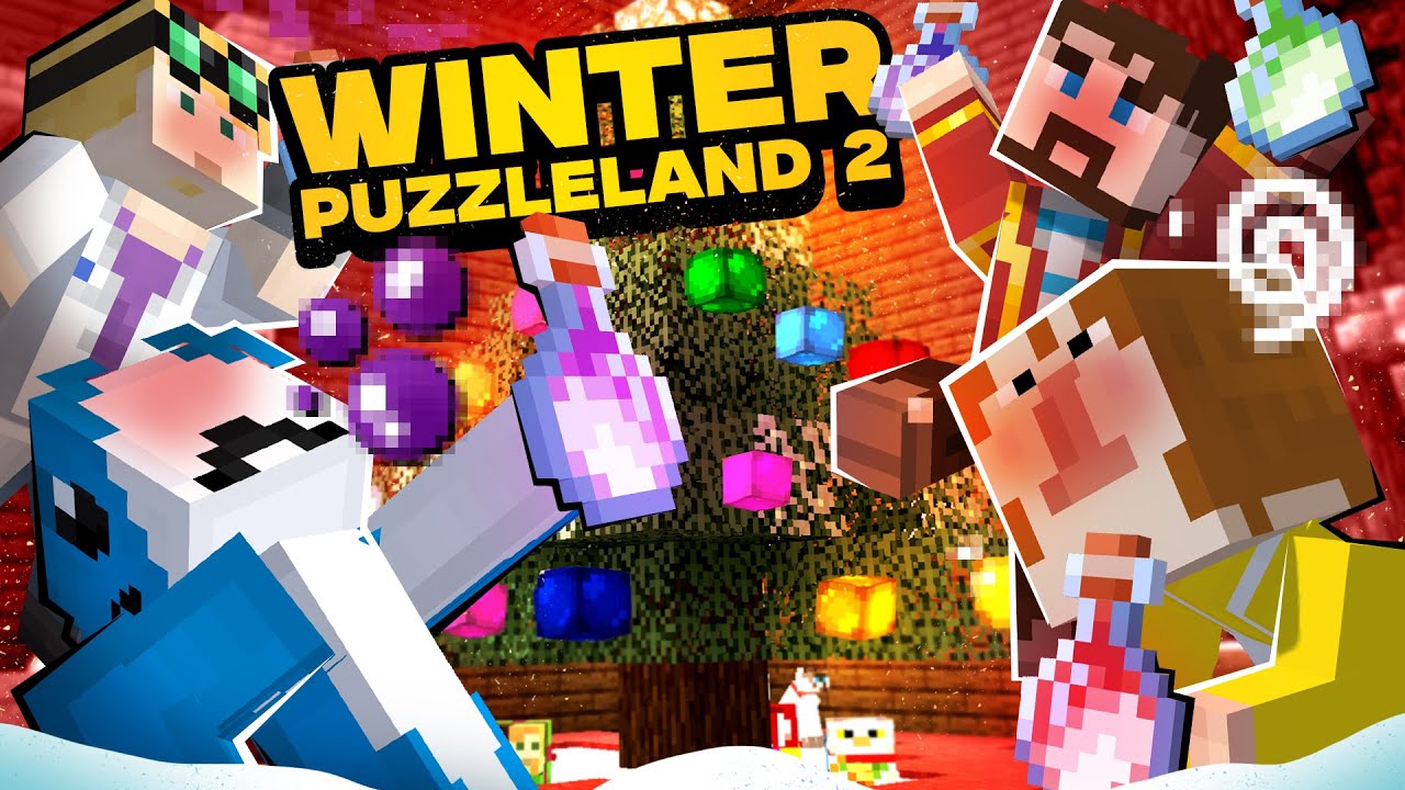 We jump into a Winter Puzzleland to save Christmas!