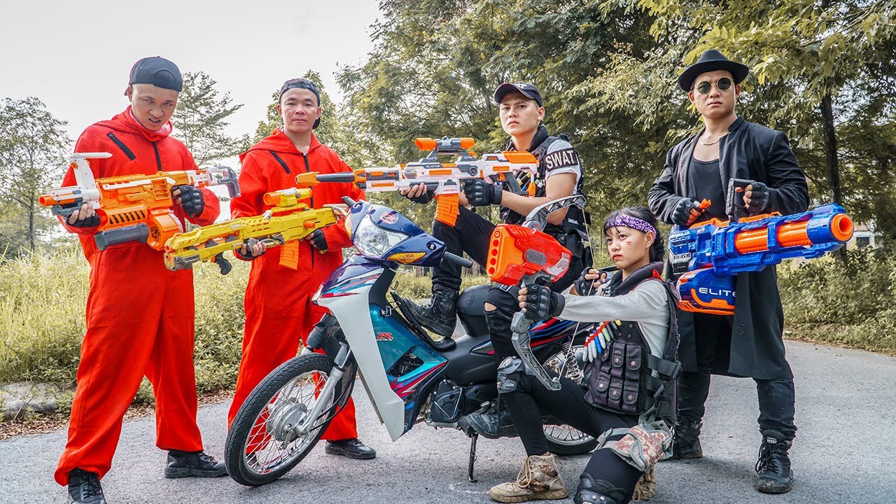 Игра LTT ​​Nerf War: Пара воинов SEAL X Nerf Guns Fight Braum Crazy Legendary Veteran