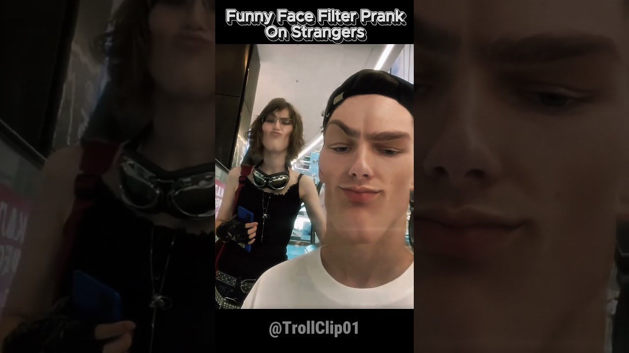 Funny Face Filter Prank on Strangers