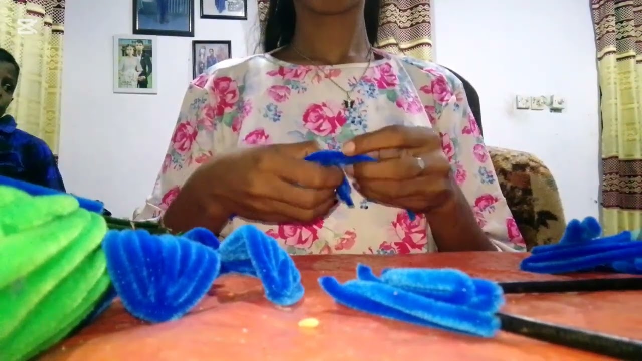 @shehara craft🫶 ... pipe cleaner මල් වලින් නිර්මාණයක් කරමුද...❤️😊❤️