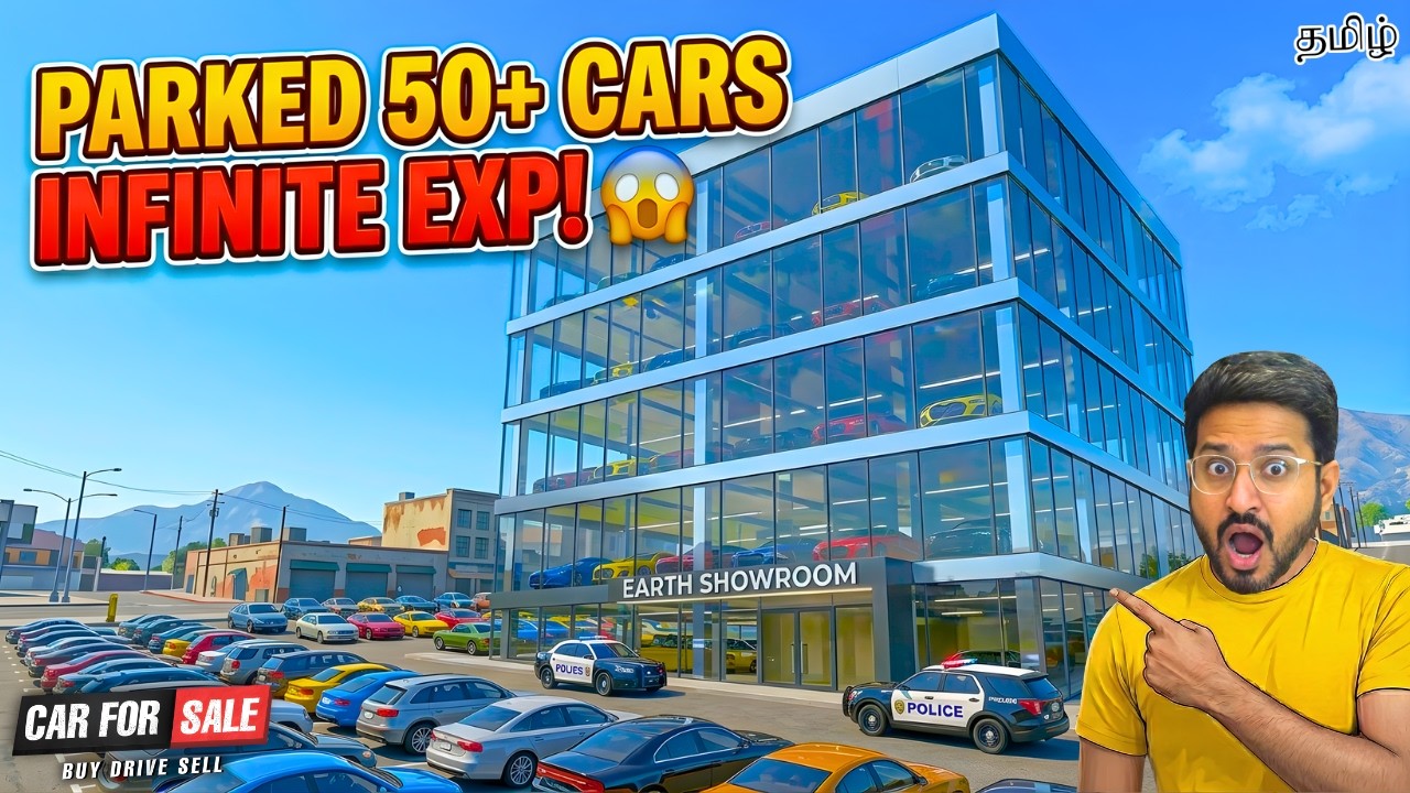 Depot Parking 50+ CARS | Best EXP Farm 😱 | Car For Sale Simulator | Earth Gamer