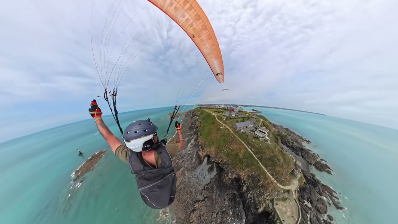 #parapente #2025 #paragliding #parapendio #soaring #ozone #granville #normandie #france #sport #reel