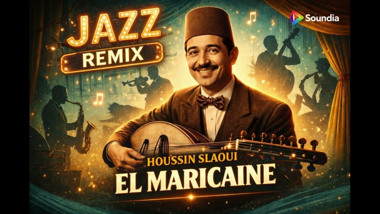 Houssin Slaoui – El Maricaine (Jazz 1960 Remix) 🎷✨