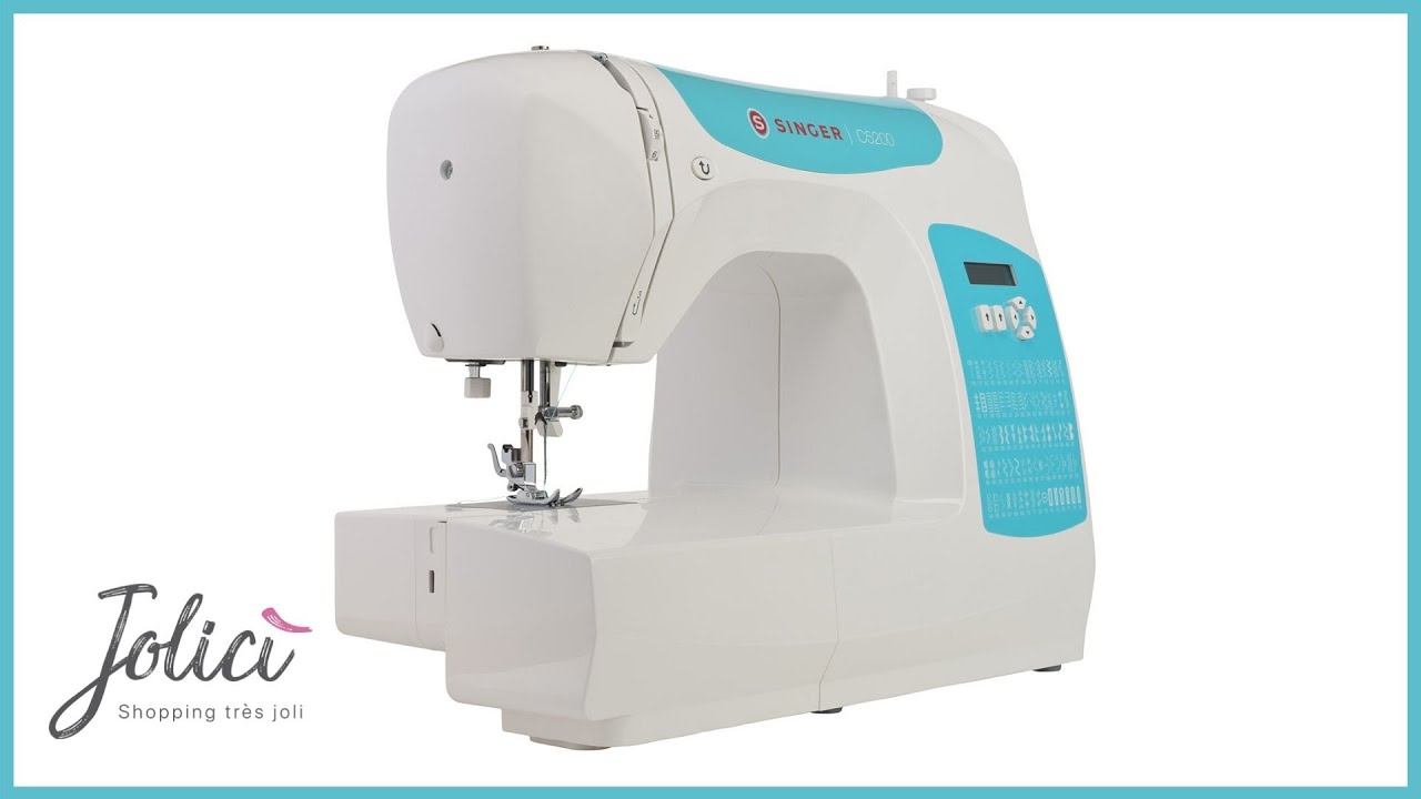 Macchina per cucire Singer C5205 - Tutorial infilatura | Jolicì Tutorial