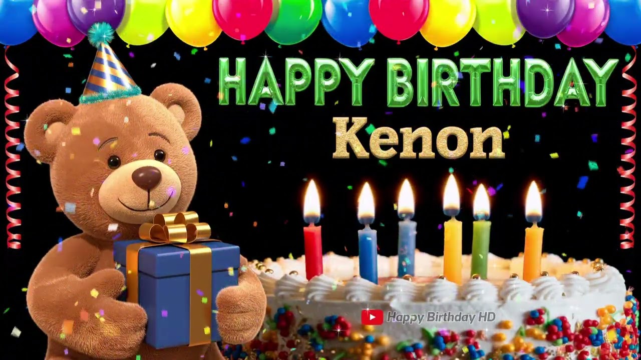 Kenon Happy birthday To You - Happy Birthday song name Kenon 🎁 🎂
