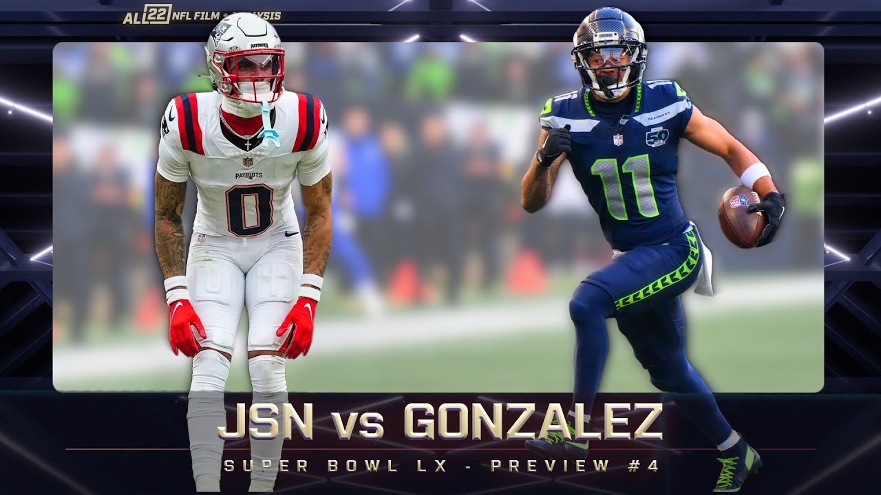 JAXON SMITH-NJIGBA VS. CHRISTIAN GONZALEZ: SUPER BOWL SHOWDOWN - WR/CB FILM STUDY