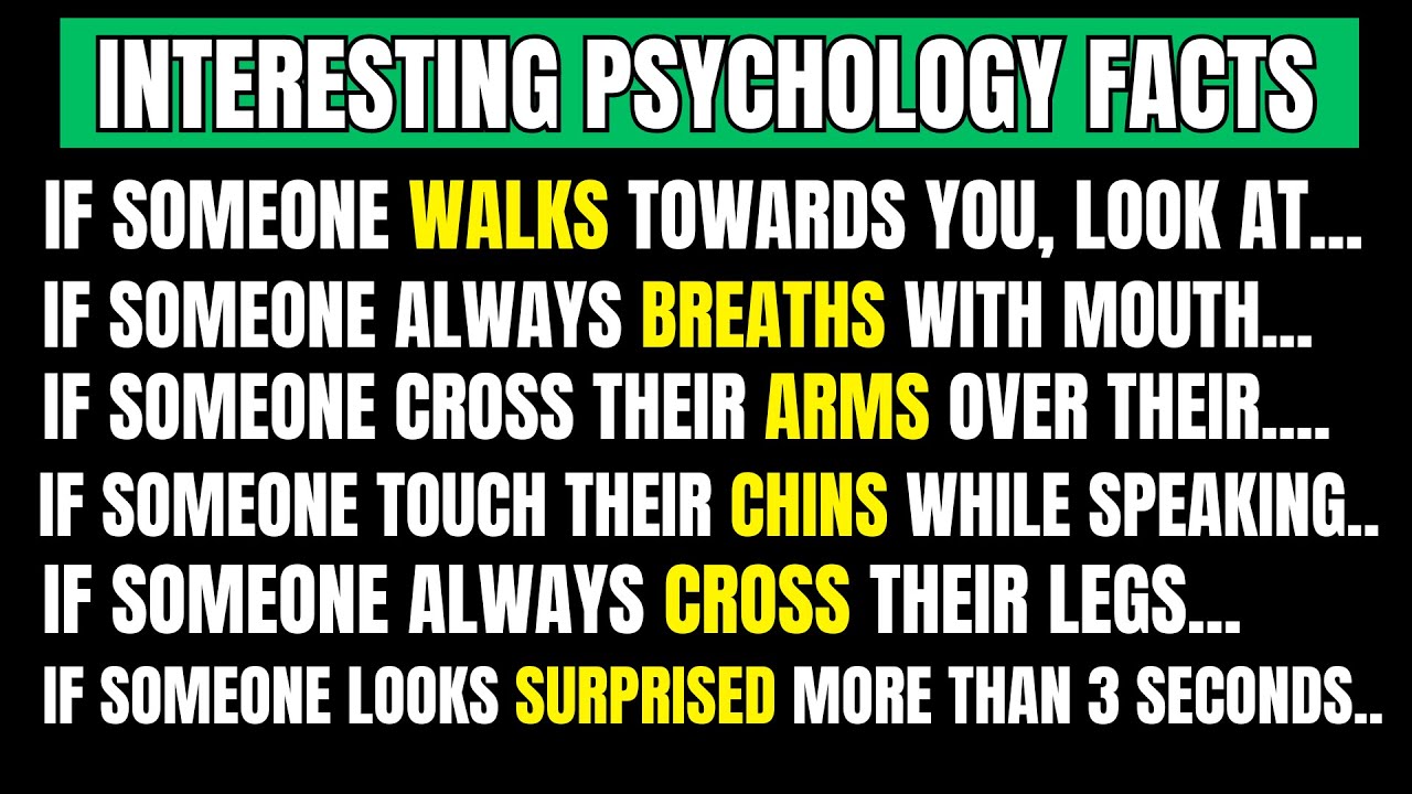 80 Interesting Psychology Facts About Human Behaviour