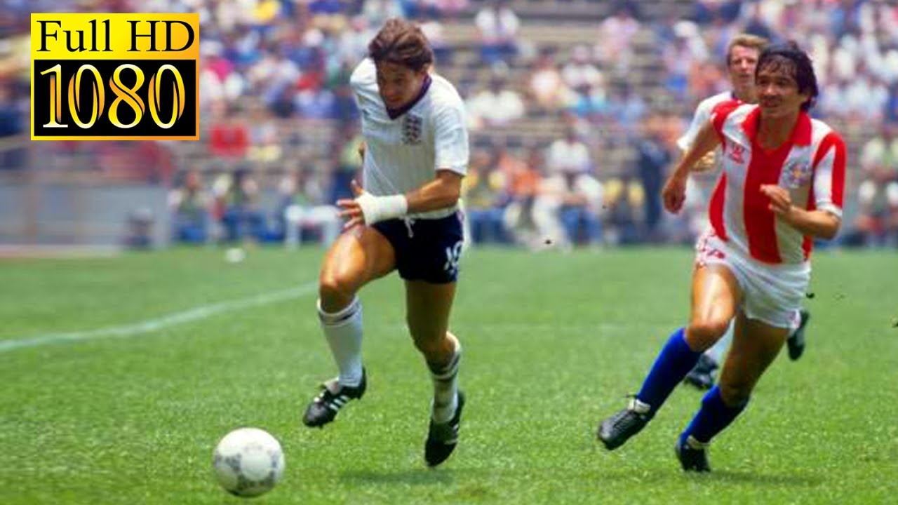 England 3-0 Paraguay World Cup 1986 | Full highlight - 1080p HD | Gary Lineker