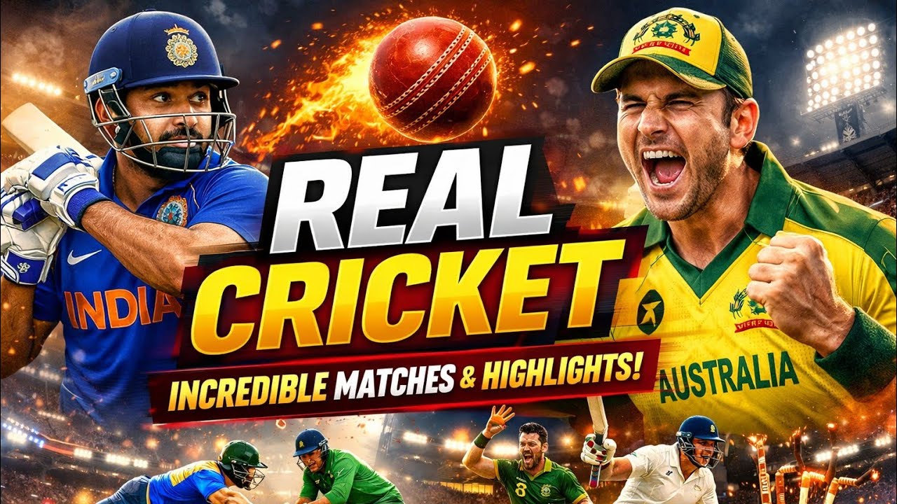Real cricket Live games 