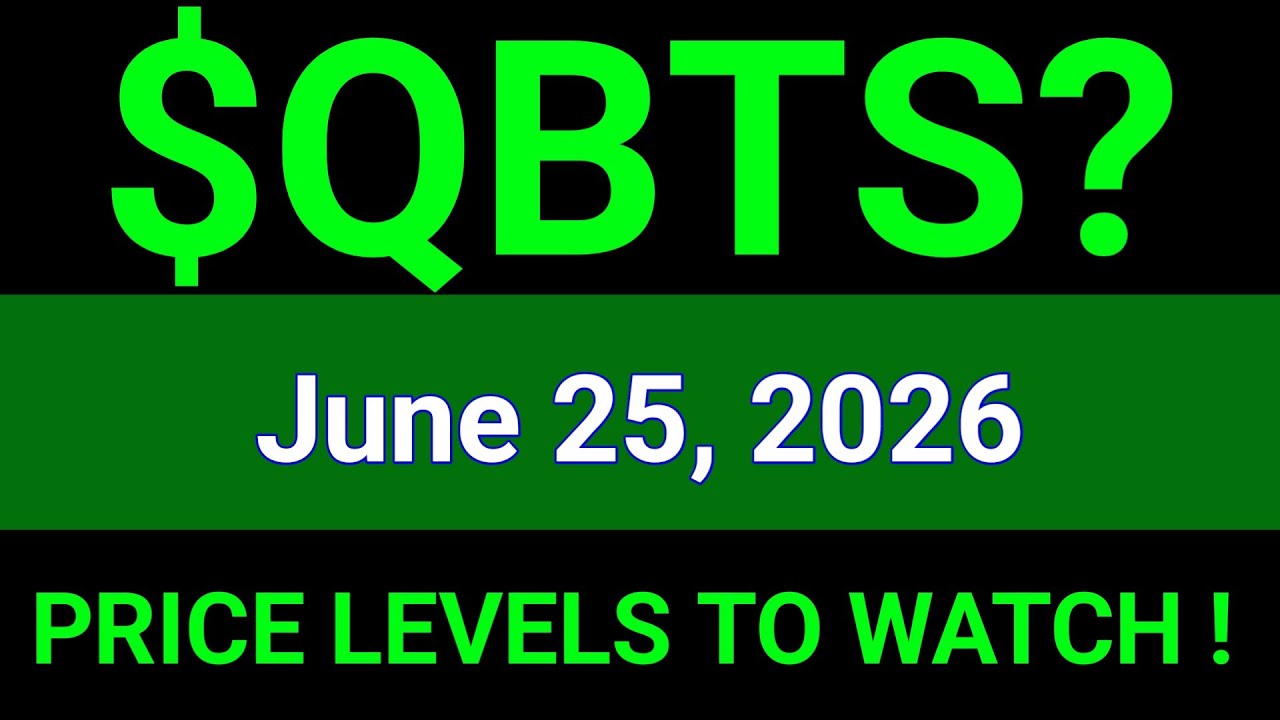 QBTS Stock Technical Analysis | D-Wave Quantum Inc. | June 25 , 2026