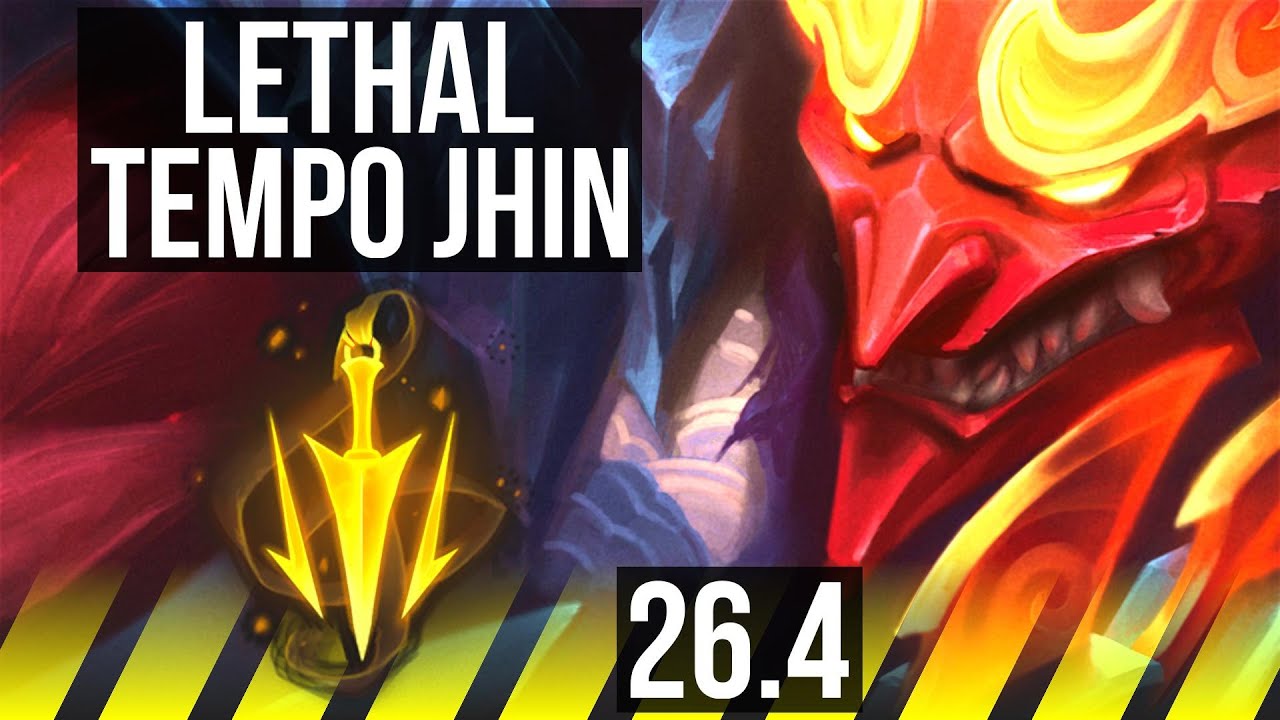 JHIN & Blitzcrank vs LUX & Seraphine (ADC) | Lethal Tempo | EUW Master | 26.4