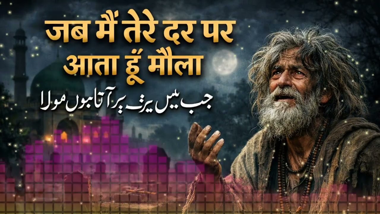 Jab Main Tere Dar Par Aata Hun | A New Sufi Qawwali | Very Emotional Sufi Qawwali | Islamic Qawwali