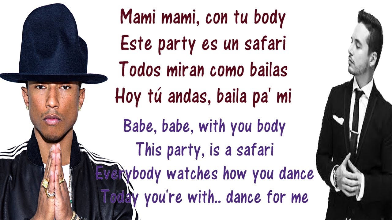 J Balvin - Safari Lyrics English and Spanish - Translation & Meaning - ft Pharrel Williams & BIA