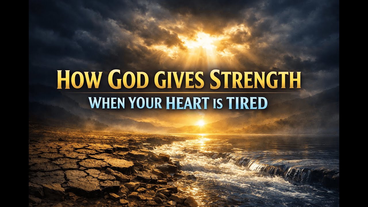 How God Gives Strength When Your Heart Is Tired | God’s Word for the Weary