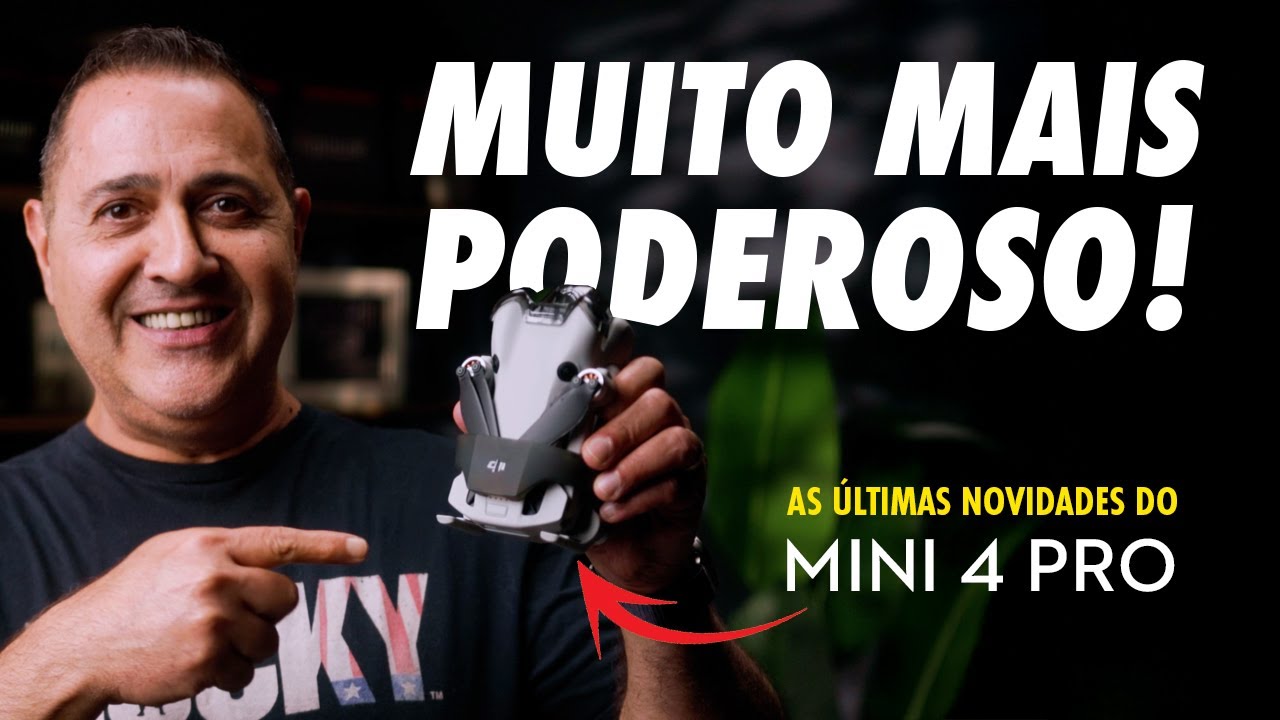 MINI 4 PRO está PODEROSÍSSIMO: Veja que a DJI fez agora com esse DRONE