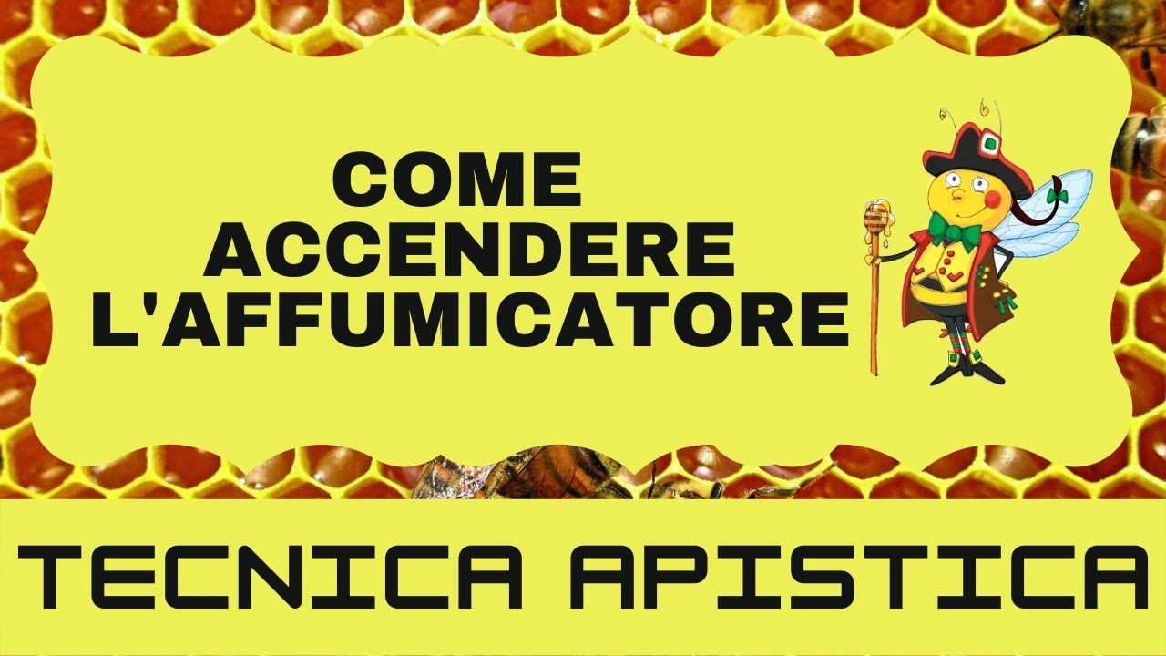 TECNICA APISTICA: Come accendere l'affumicatore