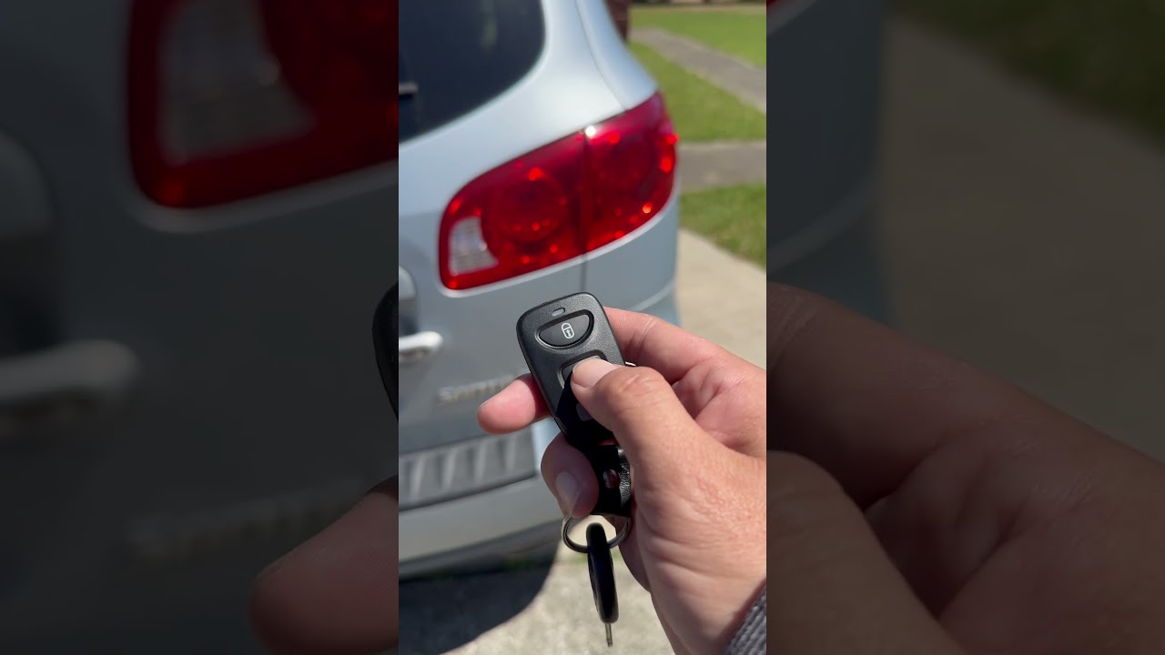 2008 Hyundai Santa Fe remote testing