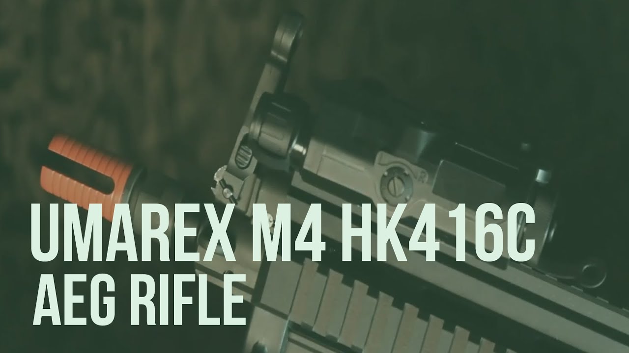 AirSplat OD - Umarex M4 HK416C Airsoft Gun AEG Rifle Ep 134