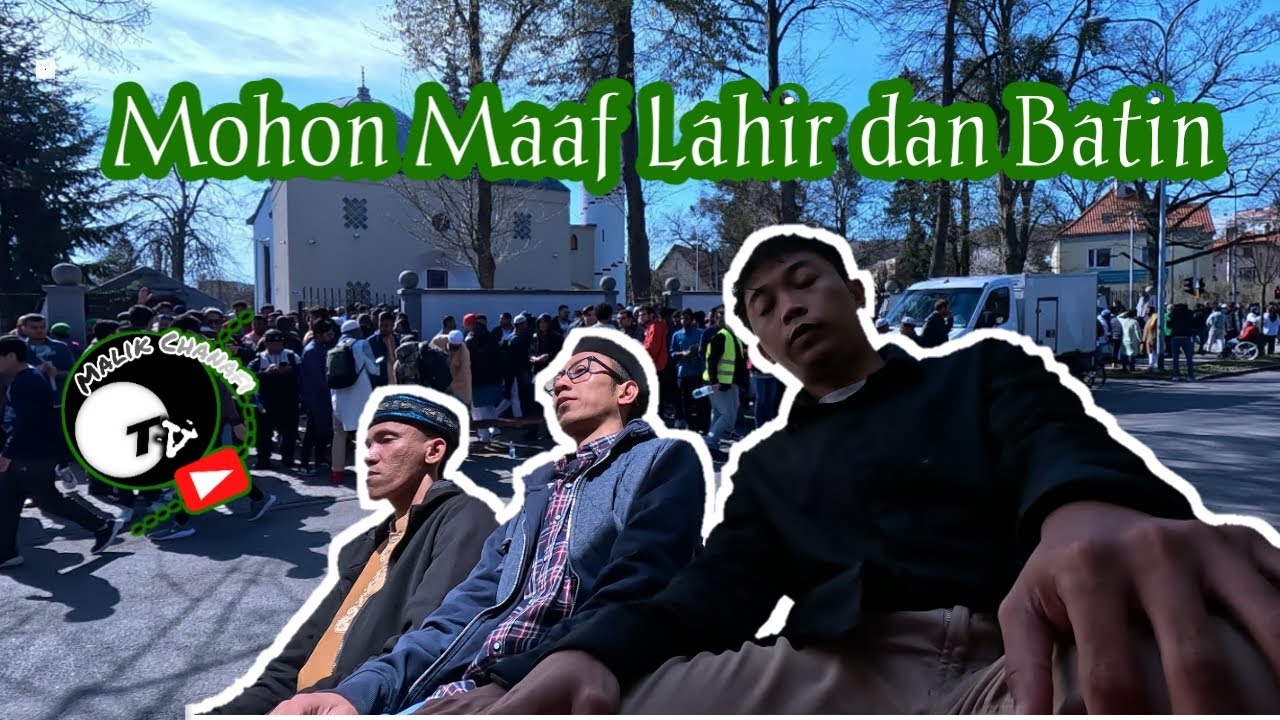 Lebaran di Polandia | Umat muslim polandia tumpah ruah saat shalat ied..