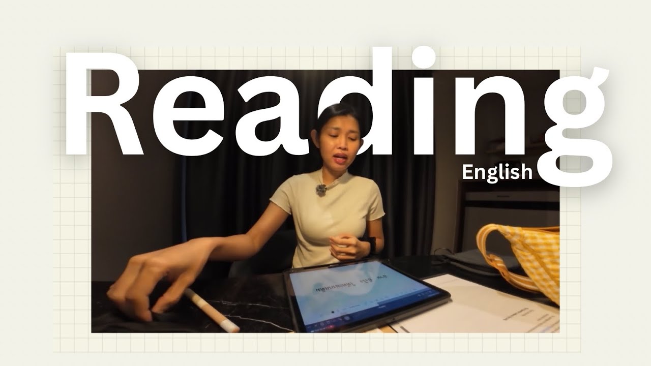 Reading ภาษาอังกฤษไม่เก่งต้องทำตามนี้