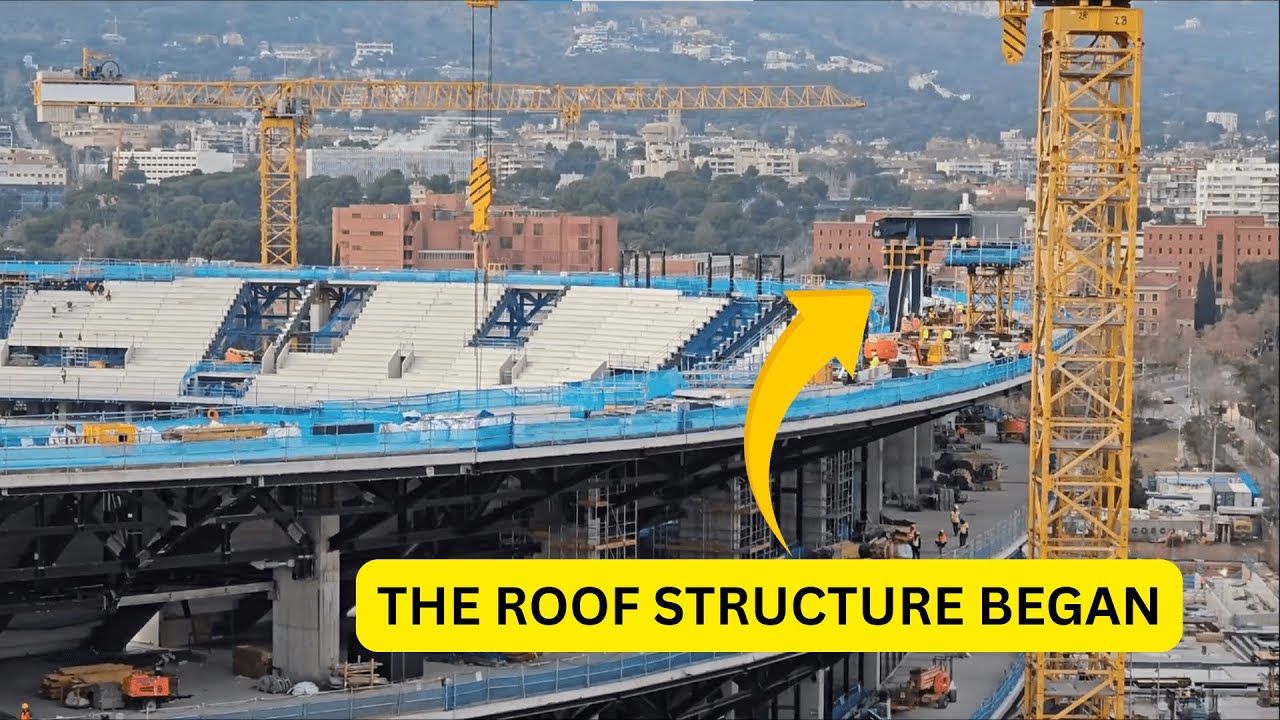 Camp Nou Is Moving Fast! 😱 Roof Structure Begins | Latest Construction Update (January 15 2026)