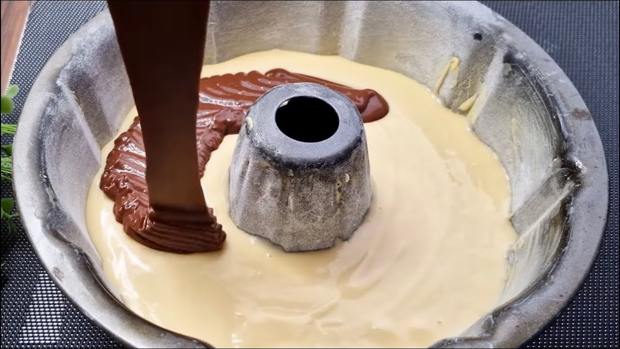 طريقة عمل كيكة الشوكولاته الهشة👌