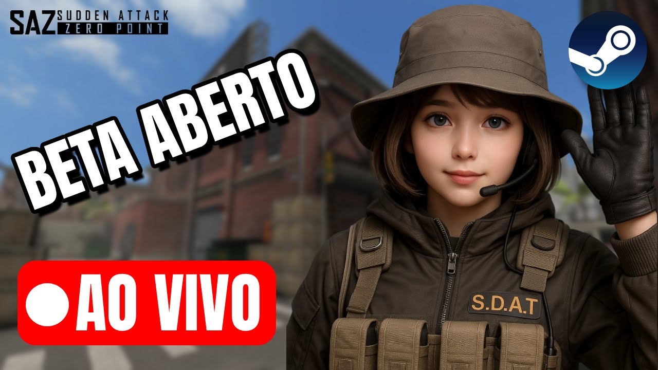 O Beta de Sudden Attack Zero Point TÁ INSANO! 🔥 (AO VIVO)
