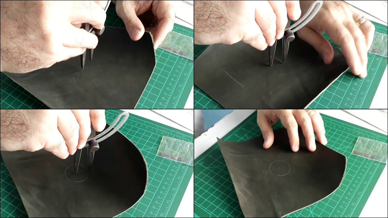 Herramienta para cortar tiras de cuero. Sacatiras