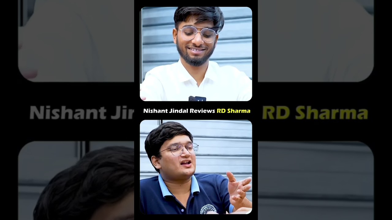 Main RD Sharma solve karta tha 🤯